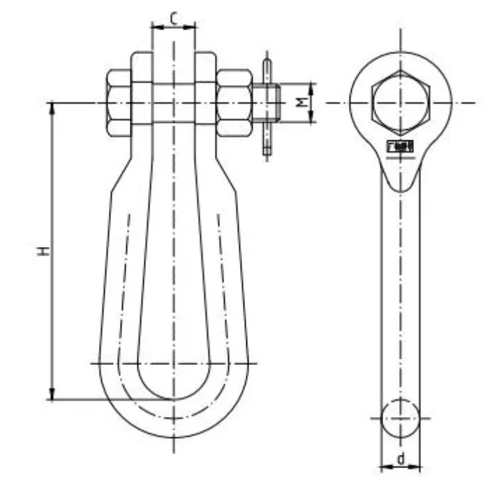 Hot Dip Galvanized Shackle 3